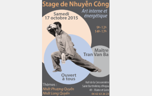 Stage Nhuyên Công ( Art interne et énergétique )