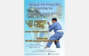 Stage de Paques 2015