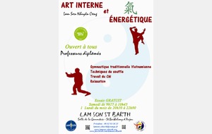 Inscriptions et début des cours pour les cours Energie Interne